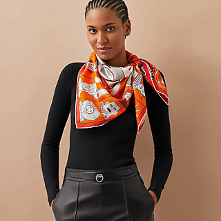 Hermes scarf ways to on sale wear